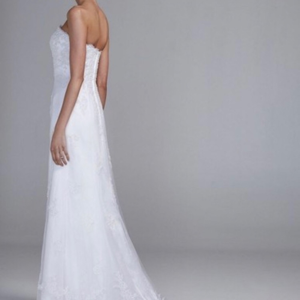 Used wedding dress ivory size 14